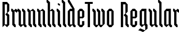 BrunnhildeTwo Regular font - BrunnhildeTwo.ttf