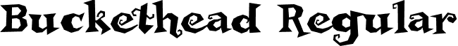 Buckethead Regular font - Buckethead.ttf