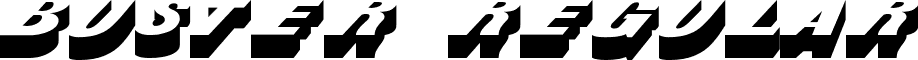 Buster Regular font - BusterITC-Normal.ttf