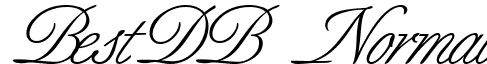 BestDB Normal font - BestDBNormal.ttf