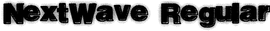 NextWave Regular font - NextWave.ttf
