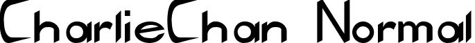 CharlieChan Normal font - CHARCHAN.ttf