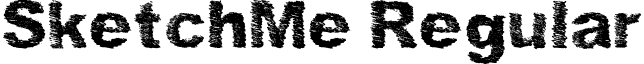 SketchMe Regular font - SketchMe-Regular.ttf