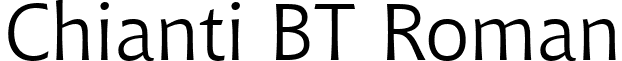 Chianti BT Roman font - tt1210m_.ttf