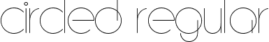 CircleD Regular font - CircleD Regular.ttf