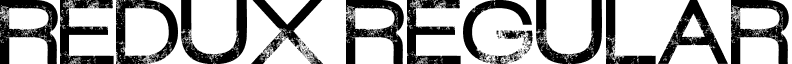 Redux Regular font - TheRedux-Regular.ttf