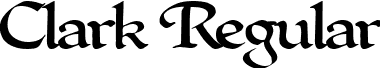 Clark Regular font - ClarkRegularttstd.ttf