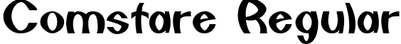 Comstare Regular font - COMSTAR.ttf