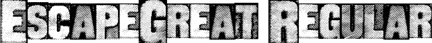 EscapeGreat Regular font - EscapeGreat.ttf