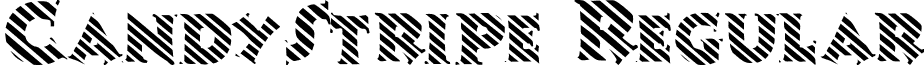 CandyStripe Regular font - CandyStripe.ttf