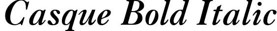 Casque Bold Italic font - CasqueBoldItalic.ttf