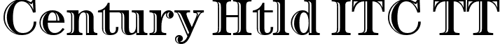 Century Htld ITC TT font - CENTHI.ttf