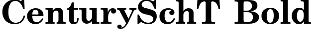 CenturySchT Bold font - CenturySchTBold.ttf