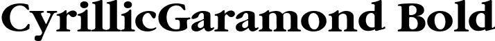 CyrillicGaramond Bold font - CYGAB___.TTF