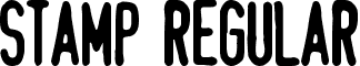 Stamp Regular font - Stamp.ttf