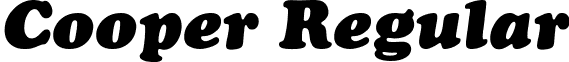 Cooper Regular font - Cooper2.ttf