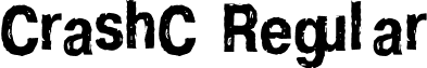 CrashC Regular font - CrashC.otf