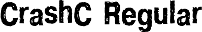 CrashC Regular font - CRS01Z_C.ttf