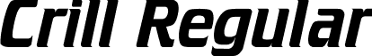 Crill Regular font - Crill.ttf