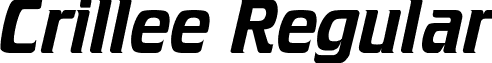 Crillee Regular font - Crillee Regular.ttf