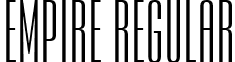 Empire Regular font - EmpireBT.ttf