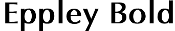 Eppley Bold font - eppleyb.ttf