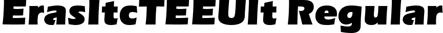 ErasItcTEEUlt Regular font - EE03020P.ttf