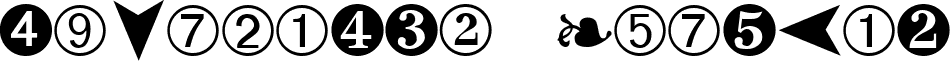 Dingbats2 Regular font - Dingbats2.ttf