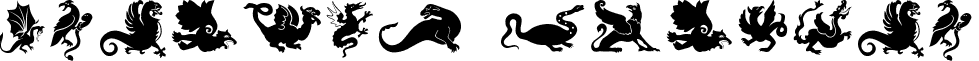 Dragons Regular font - Dragons.ttf