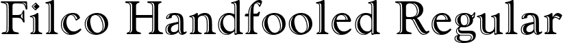 Filco Handfooled Regular font - filcoh.ttf