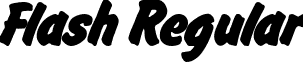 Flash Regular font - flashn.ttf