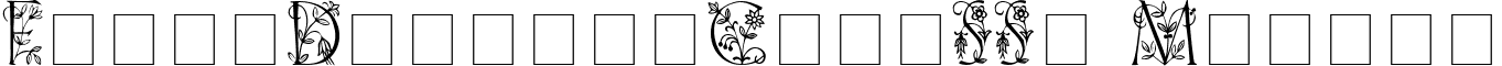 FleurDisplayCapsSSi Medium font - FleurDisplayCapsSSiMedium.ttf