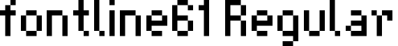 fontline61 Regular font - Fontline6.ttf