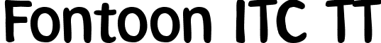 Fontoon ITC TT font - FONTI.ttf