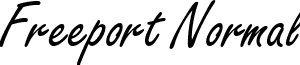 Freeport Normal font - FREEPRTN.ttf