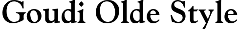 Goudi Olde Style font - Goudi Olde Style Bold.ttf