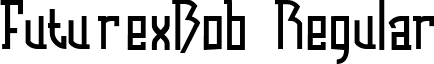 FuturexBob Regular font - FUTUB.ttf