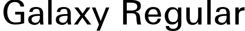 Galaxy Regular font - Galaxy3.ttf