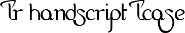 LR HandScript LCase font - LRLCASE.TTF