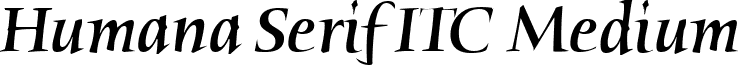 Humana Serif ITC Medium font - LT_70712.ttf