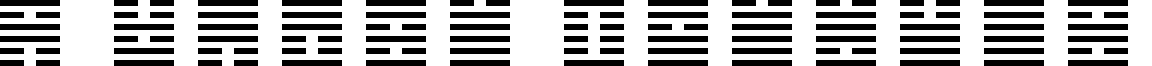 I Ching Regular font - IChing.ttf