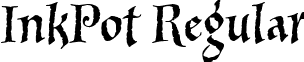 InkPot Regular font - inkpot.ttf