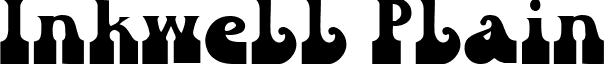 Inkwell Plain font - Inkwell.ttf