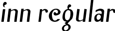 Inn Regular font - Inn.ttf