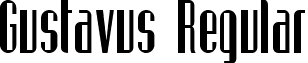 Gustavus Regular font - gustavus.ttf