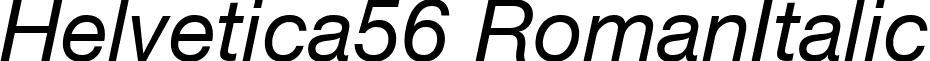 Helvetica56 RomanItalic font - HelveticaIt.ttf