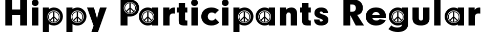 Hippy Participants Regular font - HIPPP.ttf