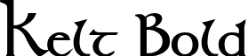 Kelt Bold font - KeltBold.ttf