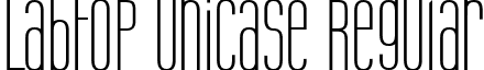 Labtop Unicase Regular font - LABTOPU.ttf