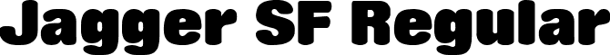 Jagger SF Regular font - jaggersf.ttf